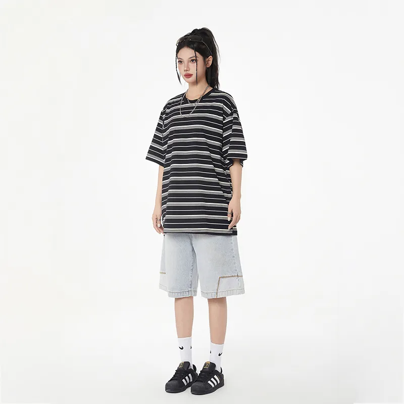 Jenna Chun Drop Shoulder Sleeve T Shirt Unisex-12