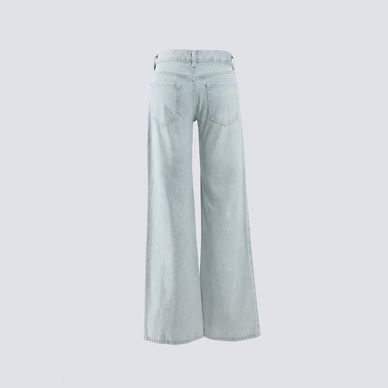 Jenna Chun Jeans Women's Light Blue-8