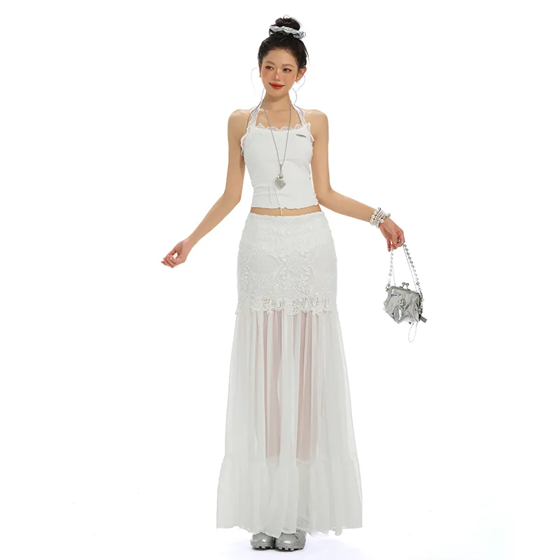 Jenna Chun Casual Long Skirt Women's-4