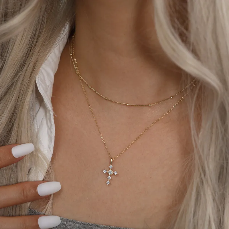 OGDAID S925 Silver Necklaces Women's-2