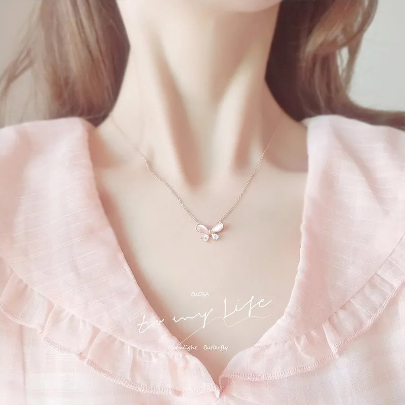 OGDAID S925 Silver Necklaces Women's-1