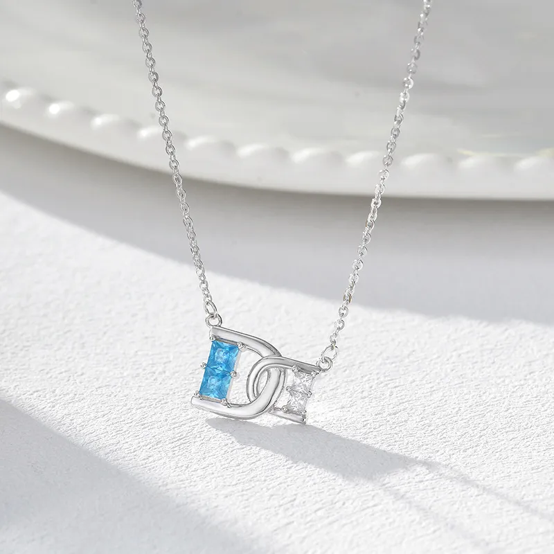 OGDAID S925 Silver Necklaces Women's-5