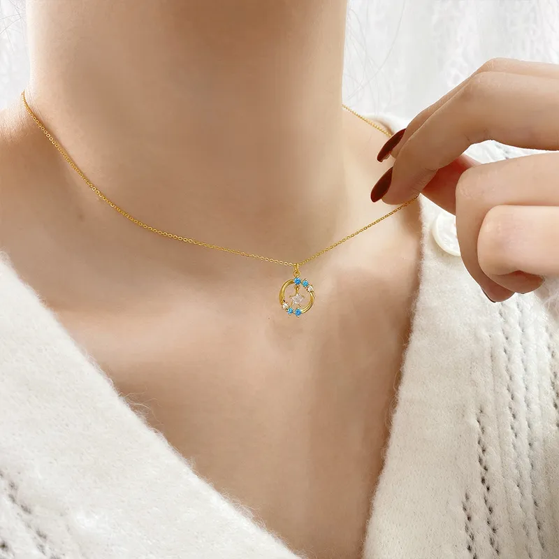 OGDAID S925 Silver Necklaces Women's-1