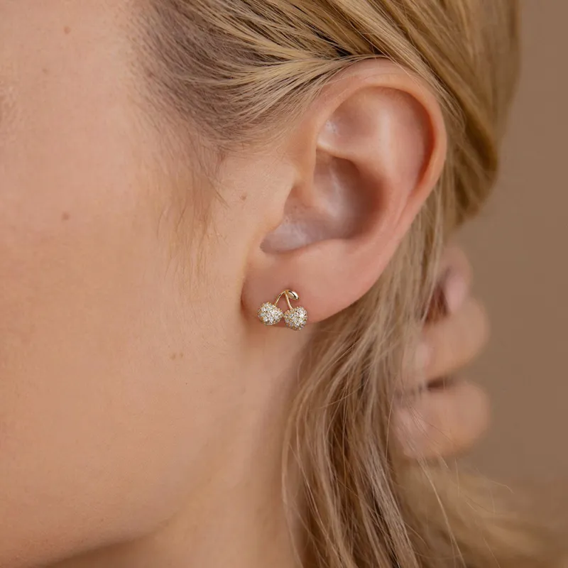 OGDAID S925 Stud Earrings Women's-2