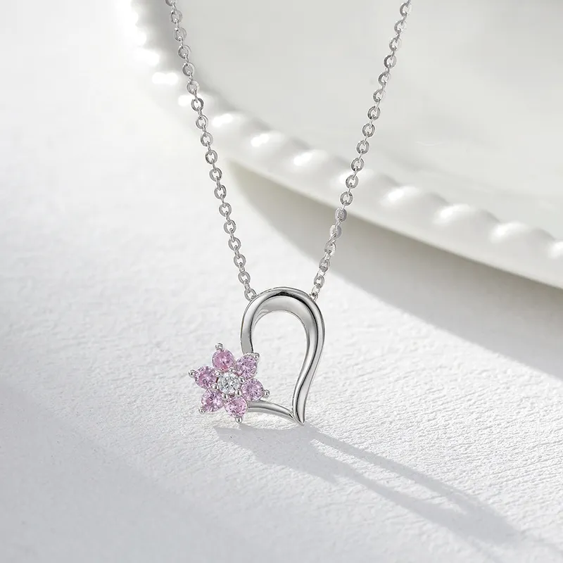 OGDAID S925 Silver Necklaces Women's-5