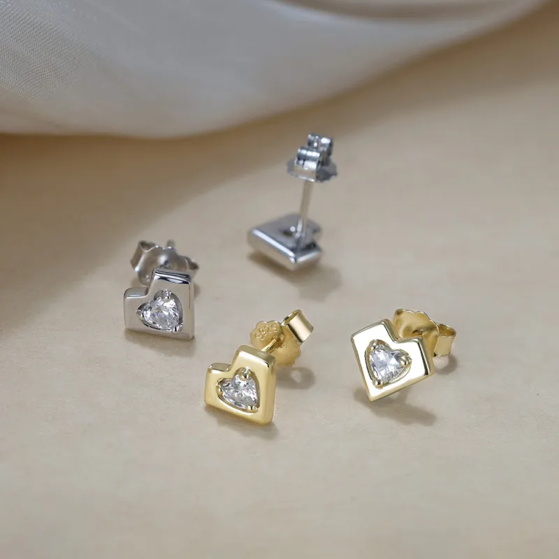 OGDAID S925 Stud Earrings Women's-3