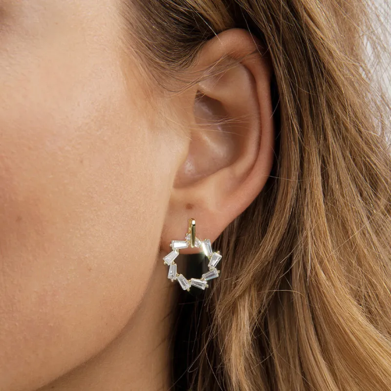 OGDAID S925 Stud Earrings Women's-2