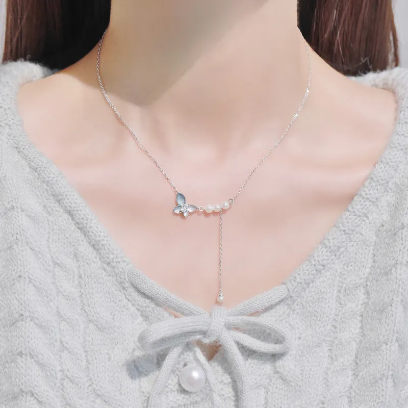 OGDAID S925 Silver Necklaces Women's-3
