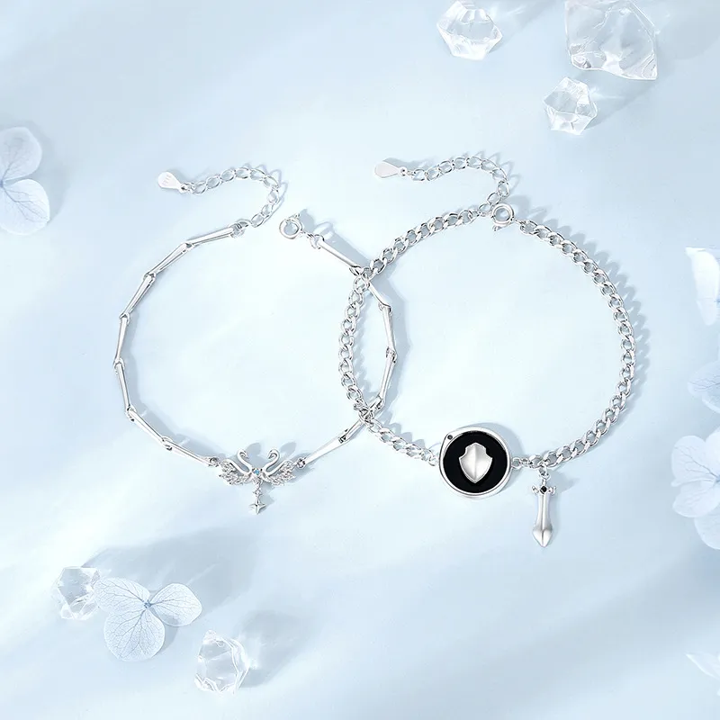 OGDAID S925 Sterling Silver Bracelets Unisex-1