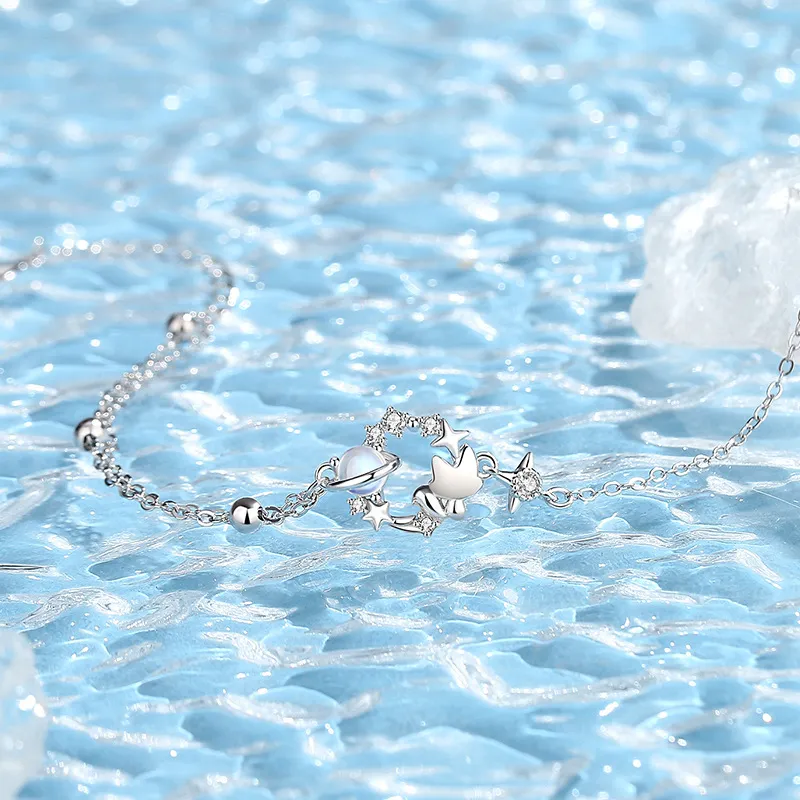OGDAID S925 Silver Bracelets Women's-3