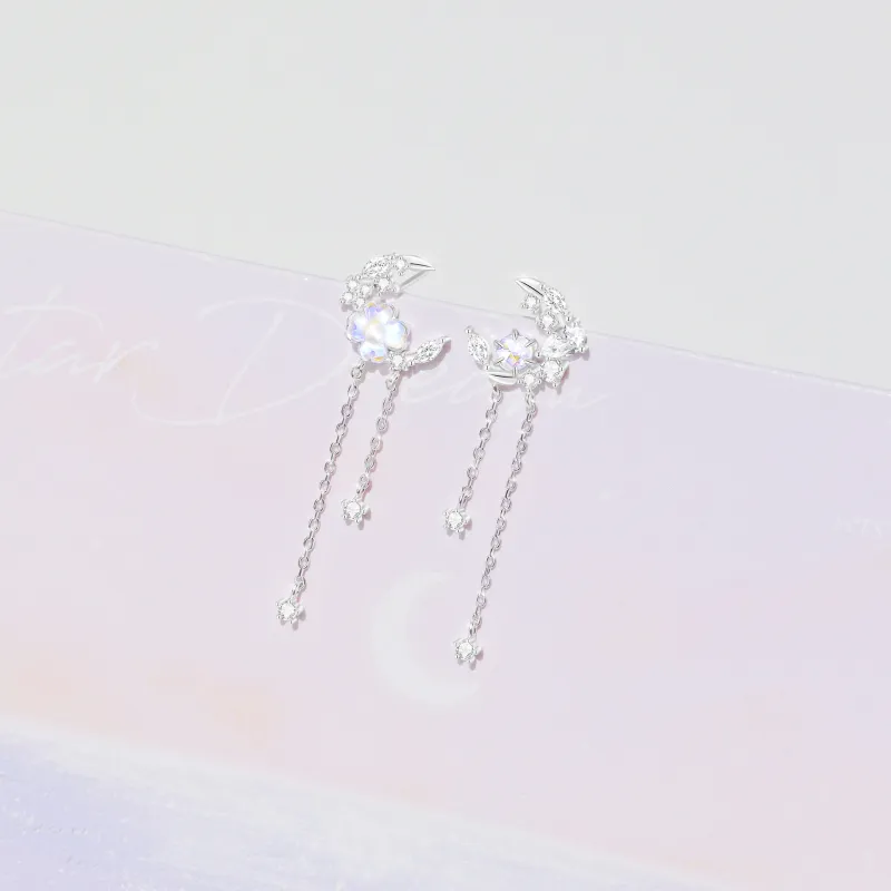OGDAID S925 Silver Earrings Women's-2