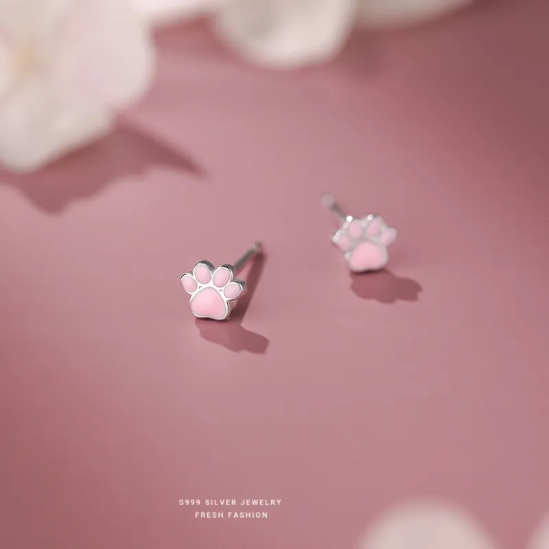 OGDAID S999 Stud Earrings Women's-3