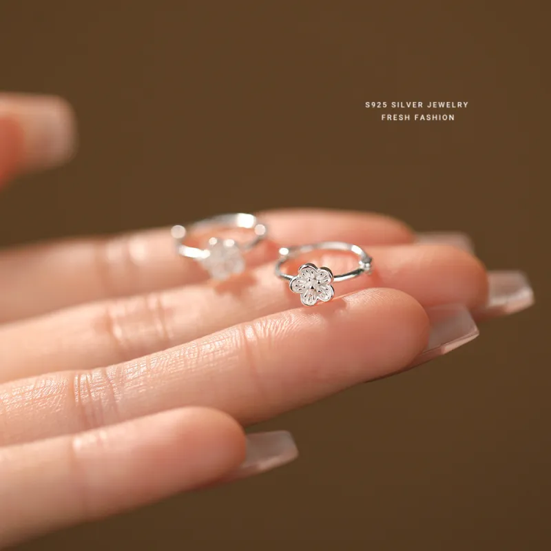 OGDAID S925 Silver Earrings Women's-4