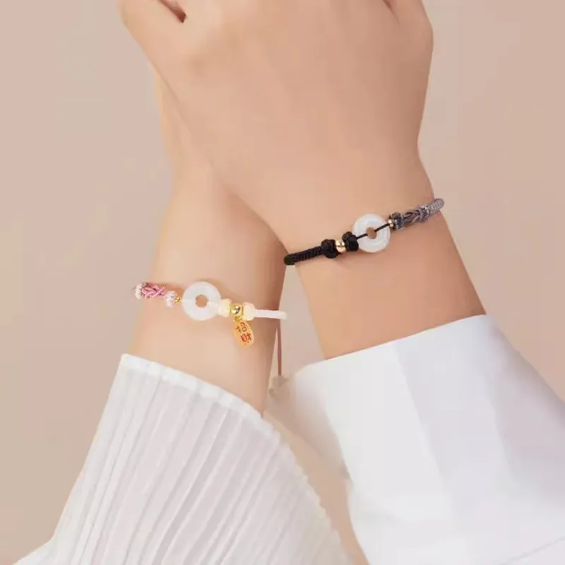 OGDAID Chalcedony Jade Bracelets Unisex-1