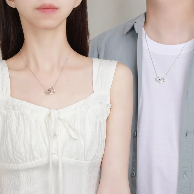 OGDAID S925 Silver Necklaces Unisex-3