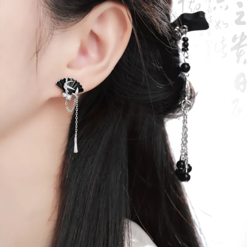 OGDAID S925 Silver Earrings Women's-2