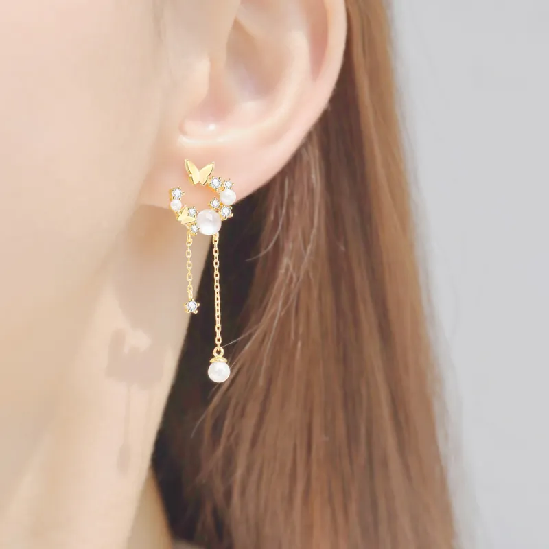 OGDAID S925 Silver Earrings Women's-4