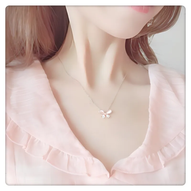 OGDAID S925 Silver Necklaces Women's-3