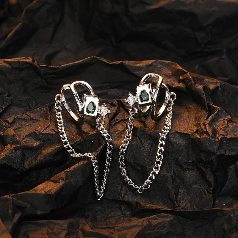 OGDAID S925 Silver Clip On Earrings Women's-4