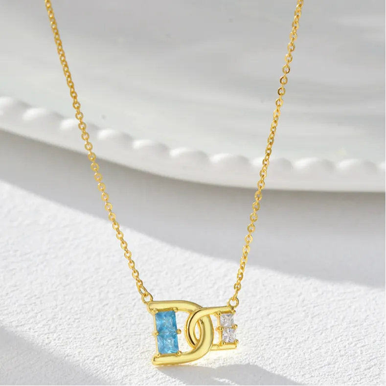 OGDAID S925 Silver Necklaces Women's-3