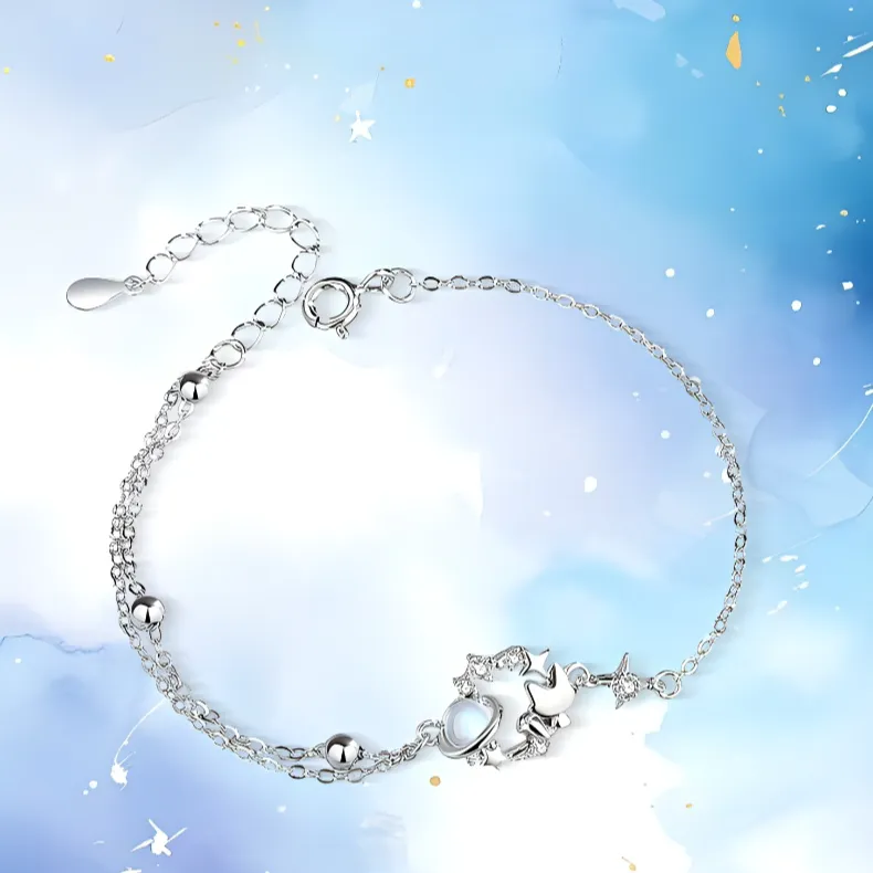 OGDAID S925 Silver Bracelets Women's-1