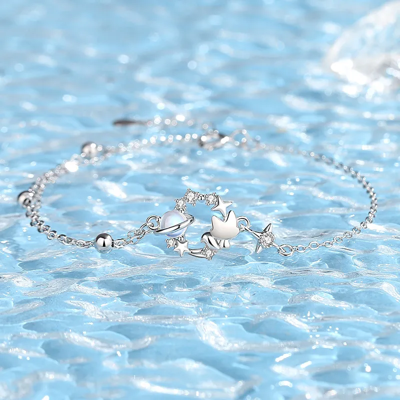 OGDAID S925 Silver Bracelets Women's-4