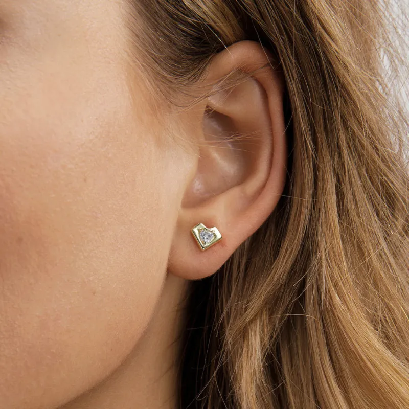 OGDAID S925 Stud Earrings Women's-2