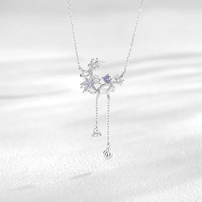 OGDAID 925 Sterling Silver Necklaces Women's-2