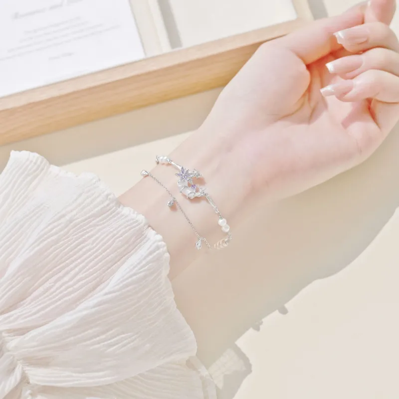OGDAID S925 Silver Bracelets Women's-3