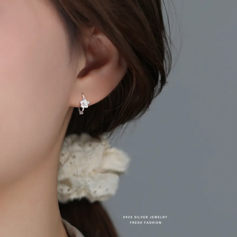 OGDAID S925 Silver Earrings Women's-2