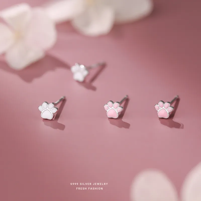 OGDAID S999 Stud Earrings Women's-1