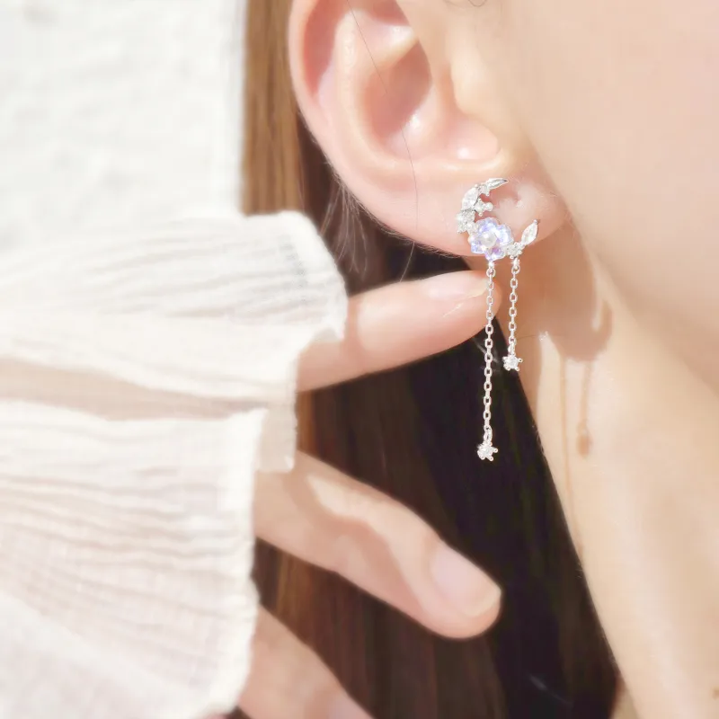 OGDAID S925 Silver Earrings Women's-3