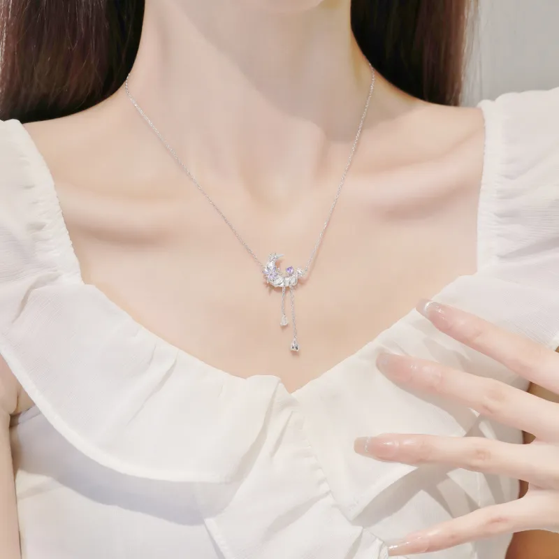 OGDAID 925 Sterling Silver Necklaces Women's-4