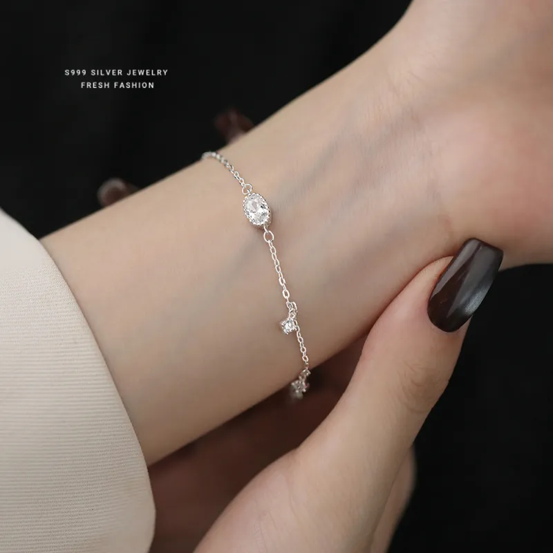 OGDAID S999 Fine Silver Bracelets Women's-3