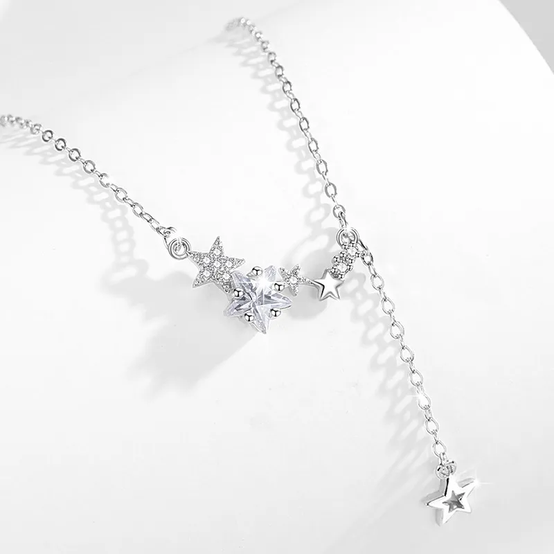Onakiiko S925 Silver Necklaces Women's-2