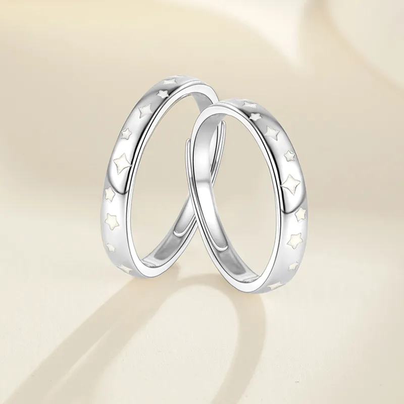 Onakiiko S999 Fine Silver Ring Gift Box Set Unisex-2