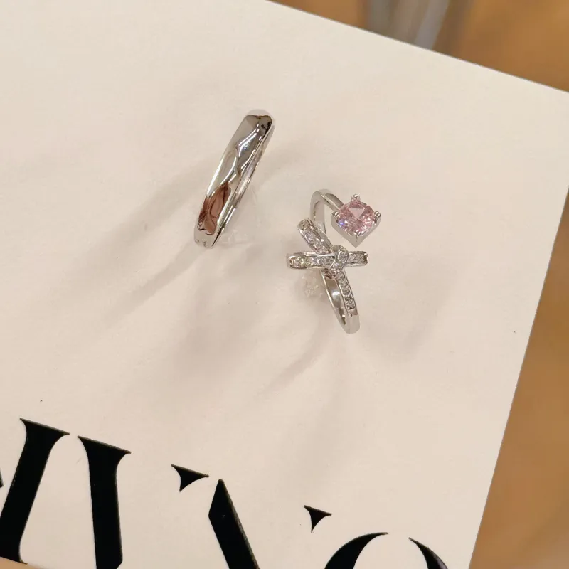 Onakiiko 925 Sterling Silver Ring Gift Box Set Unisex-2