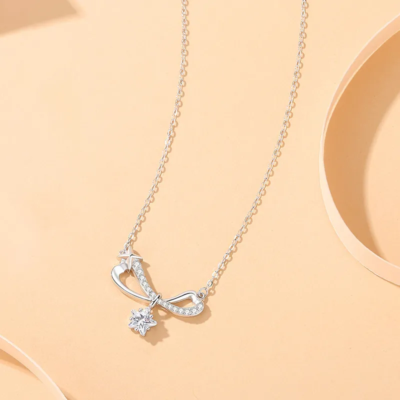 Onakiiko S925 Silver Necklaces Women's-5