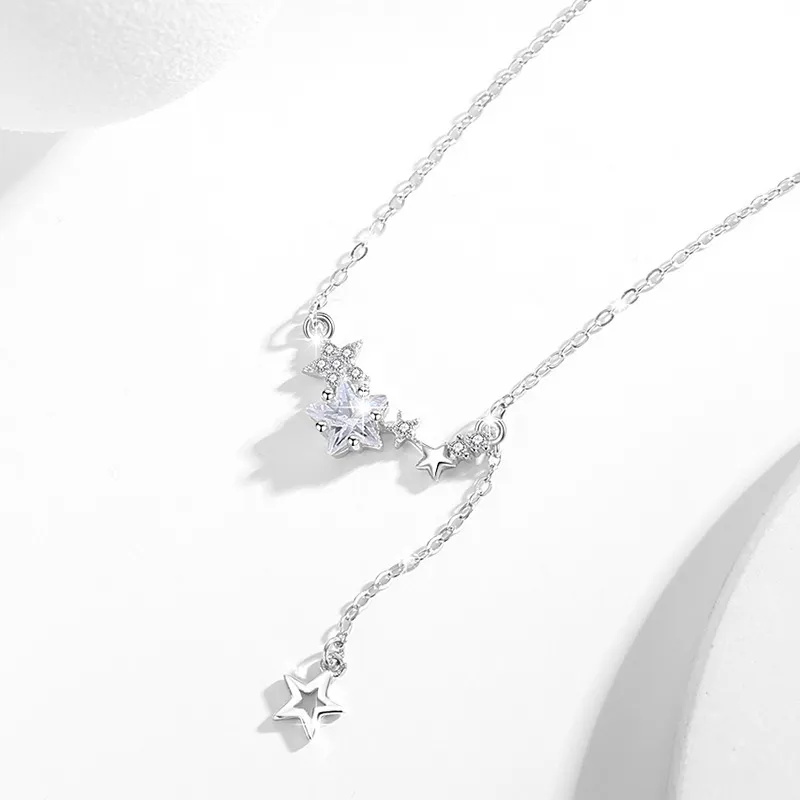 Onakiiko S925 Silver Necklaces Women's-3