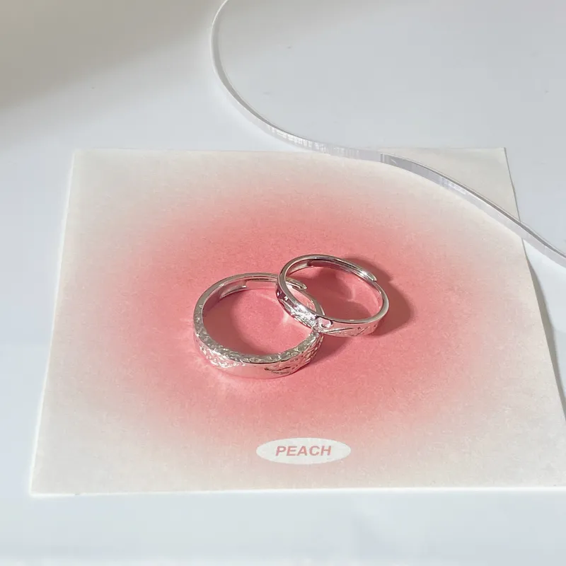 Onakiiko S999 Fine Silver Ring Gift Box Set #Good Luck Unisex-3