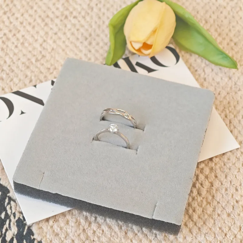 Onakiiko S925 Silver Ring Gift Box Set Unisex-3
