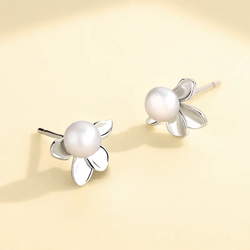 Onakiiko 999 Fine Silver Stud Earrings Women's-3