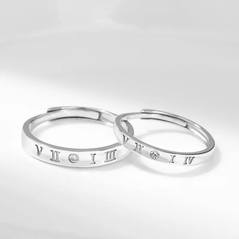 Onakiiko S925 Silver Ring Gift Box Set Unisex-1
