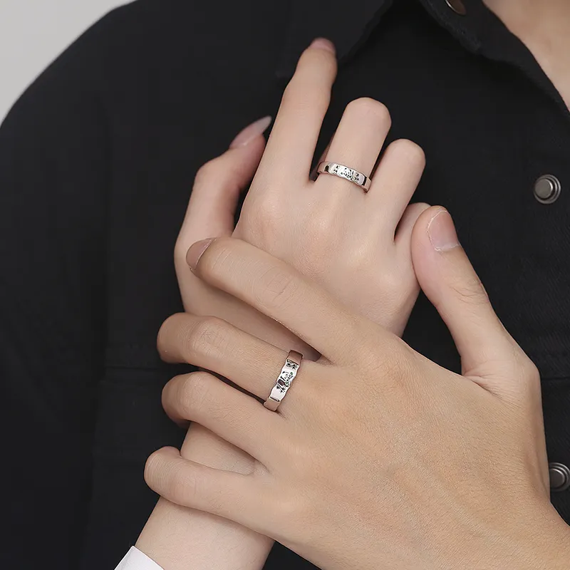 Onakiiko S999 Fine Silver Rings Unisex-3