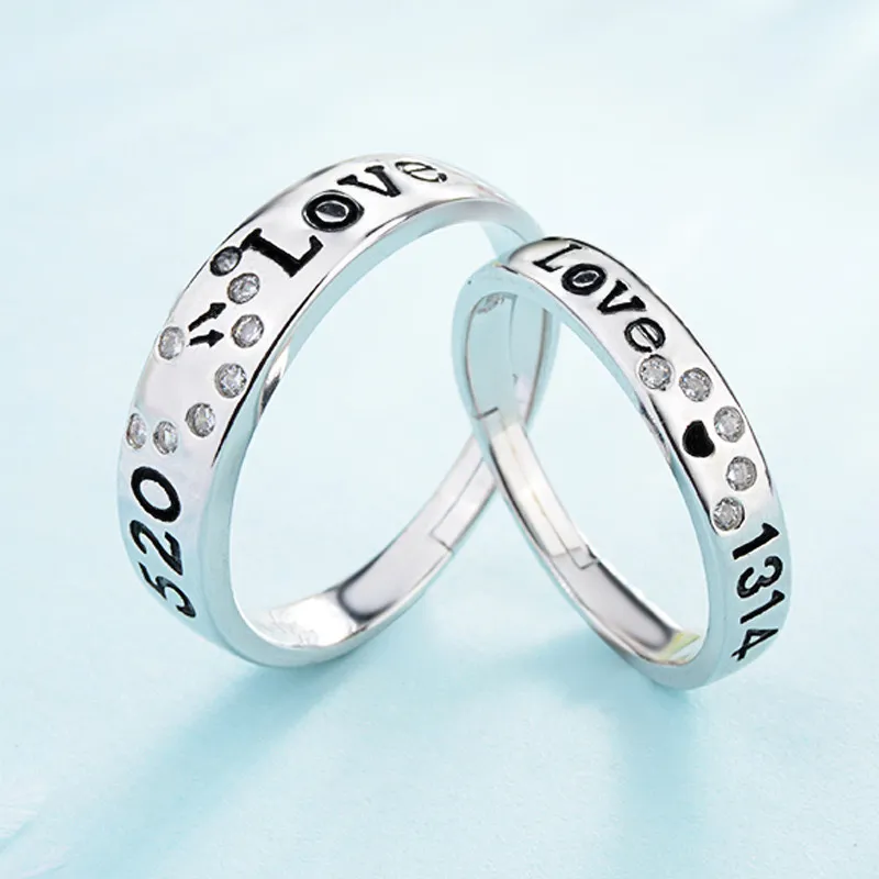 Onakiiko S999 Fine Silver Ring Pair Unisex-2