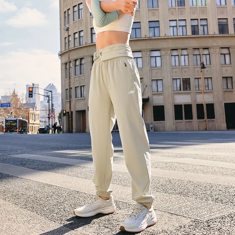 Skechers Knitted Sports Pants Women's Meteorite Umber-3