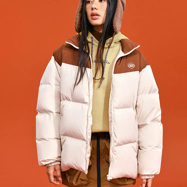 Skechers Sports Life Collection Down Jacket Unisex Light Brown-6