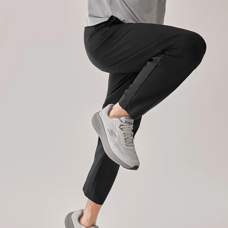Skechers Knitted Sweatpants Men's Carbon Black-4