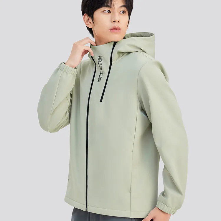 Skechers Mountain Wind And Rain Forest Windbreaker Jackets Men Light Army Green/036H-3