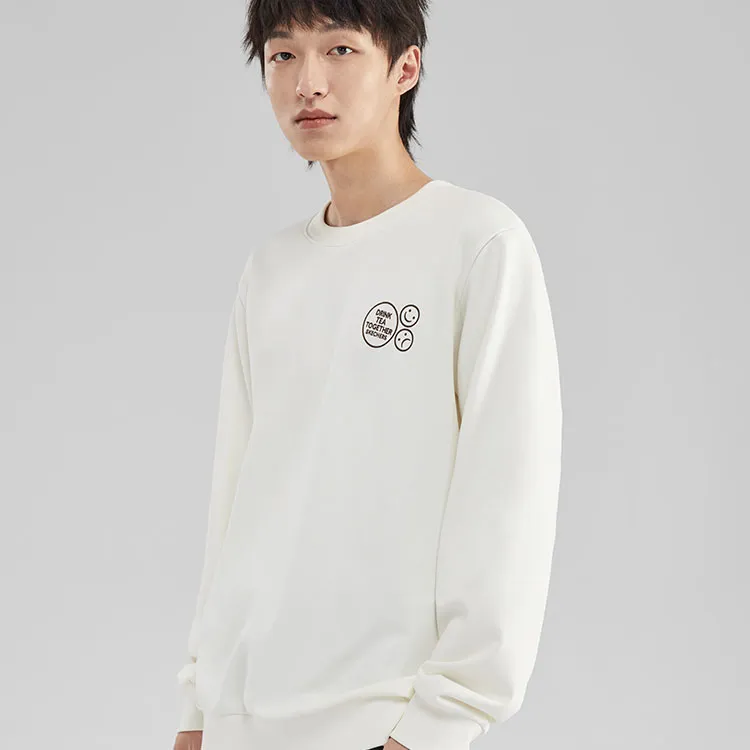 Skechers Sweatshirts Unisex Marshmallow White/0074-5